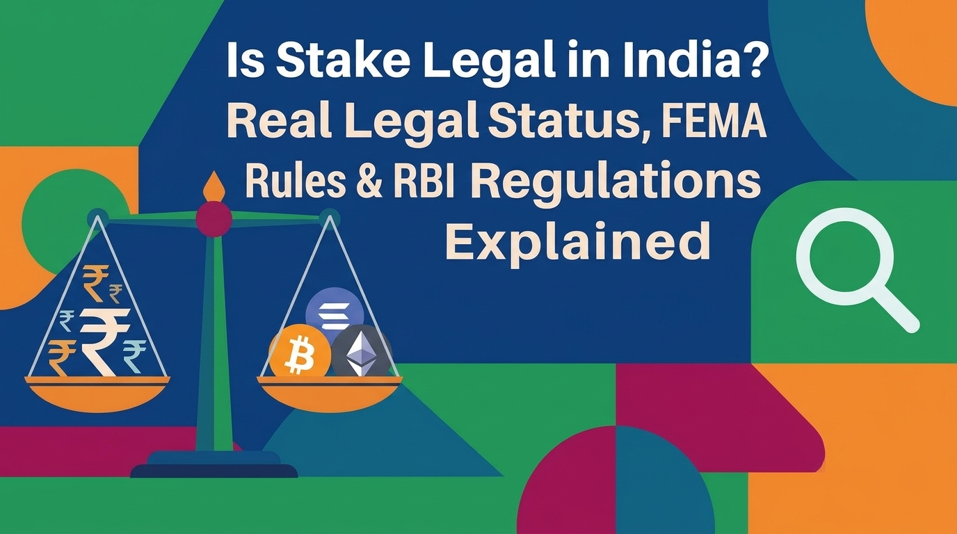 Is Stake Legal in India